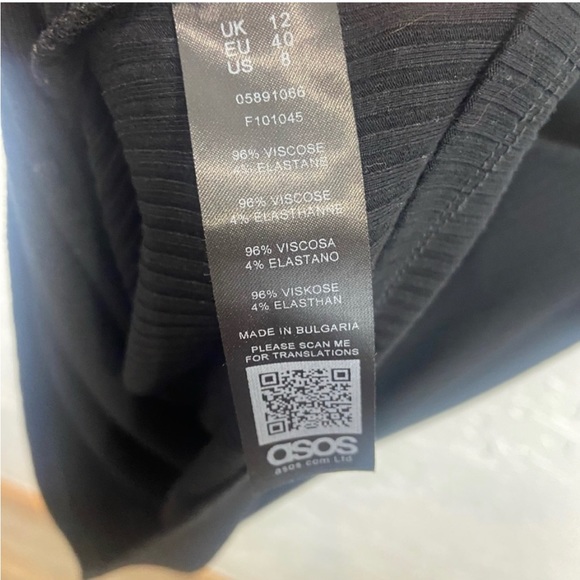 ASOS Ribbed Tank Mini Dress - Picture 8 of 8